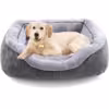 Dog Beds for Dogs Washable, Rectangle Dog Bed. Orthopedic Dog Bed, Warming Soft Calming Sleeping Puppy Bed Durable Pet Bed - Image 2