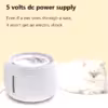Pet Cat Water Fountain Drinking Smart Sensor Automatic Power Off Feeder Filter Drinker Mute Mini Fountain Cat Bowl Accessories - Image 2